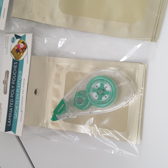 10 pcs Gold Bags Laminated Poly Pouches 3.1"x4.9"in - Picture 6 of 6